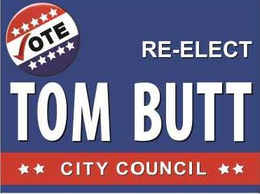Re-elect Tom Butt
